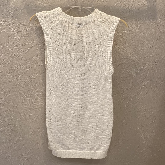 THEORY MEENALY Sleeveless Sweater Shell Vest - Picture 8 of 10